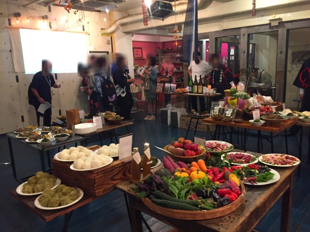 2015年の９月に吉祥寺で開催された南砺の食と手仕事のプレゼンテーションイベント